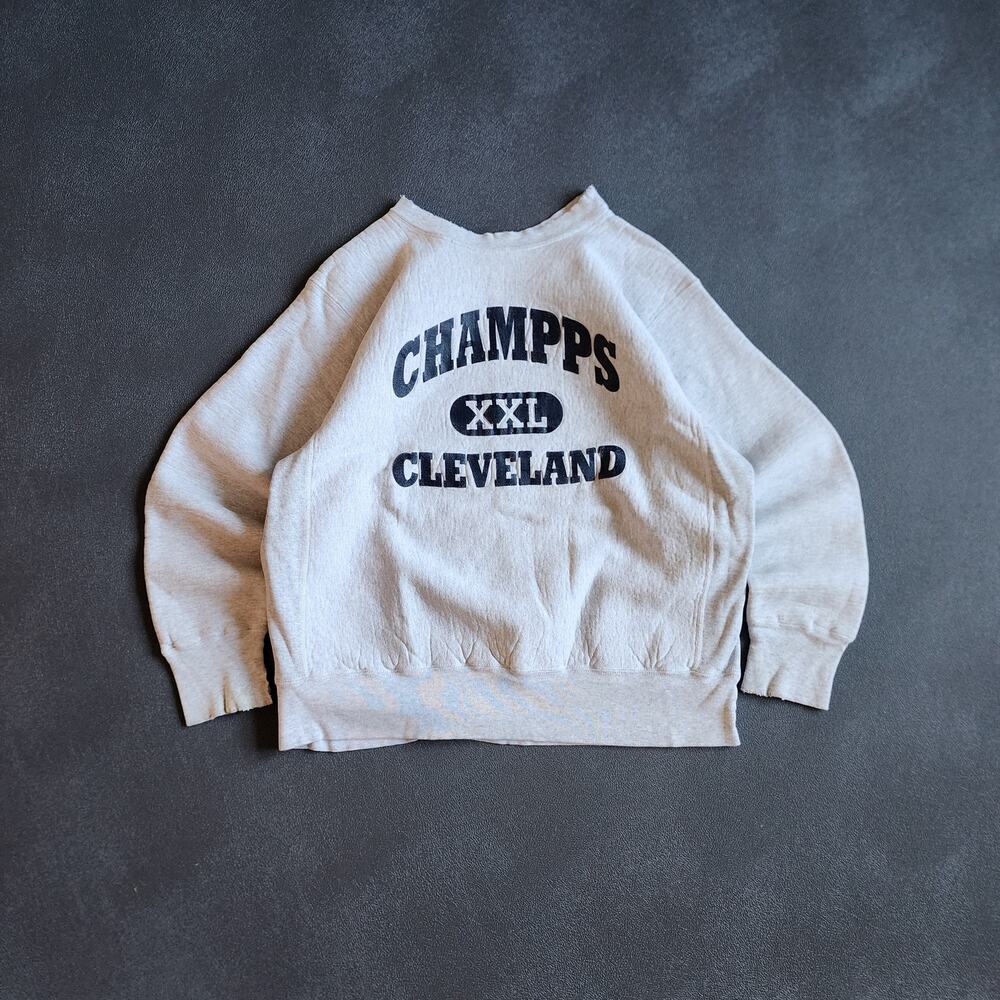 Vintage 90's Champps Cleveland XXL Athletic Grey Sweatshirt Large